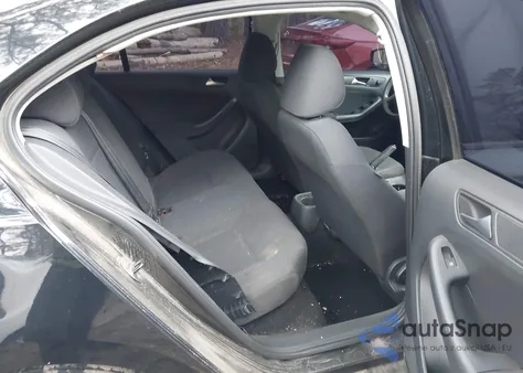 2012 Volkswagen Jetta 2.0L S из США, поврежденный, VIN 3VW1K7AJ7CM357849